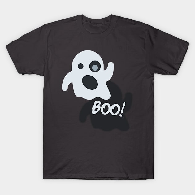 Happy Halloween cute ghost T-Shirt by BoogieCreates